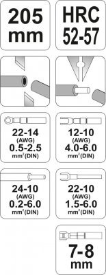Víceúčelové elektrikářské kleště YATO YT-2313