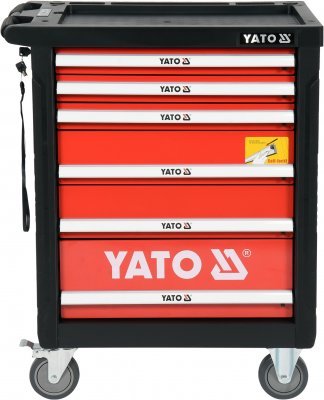 Dílenský vozík se 185 kusy nářadí YATO YT-55307