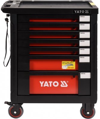 Dílenský vozík s 211 kusy nářadí YATO YT-55290