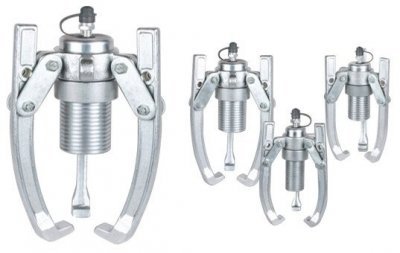 Dvou- nebo tříramenný hydraulický stahovák HHL-30F, síla 30 t, s ruční pumpou