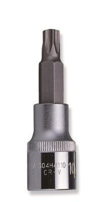 Zástrčné hlavice Torx, 1/4", velikosti T6-T40, délka 37 mm - JONNESWAY, Velikost: T40