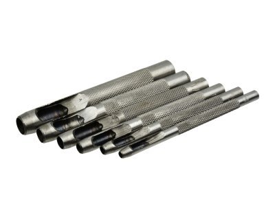Tyčové výsečníky - děrovače, průměr 2,8 - 8 mm, sada 6 kusů