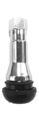 Bezdušové ventily TR CRA, chromované, různé velikosti, AUTO, MOTO - Ferdus, Rozměr: délka 48.5 mm. AUTO - 1 ks