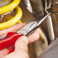 Kleště na jemnou mechaniku, rovné, délka 20 cm - KNIPEX 26 15 200