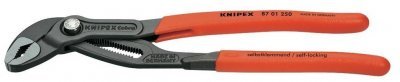 Instalatérské SIKO kleště, rozsah 50 mm, délka 250 mm - KNIPEX Cobra 87 01 250