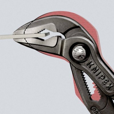 Instalatérské SIKO kleště zeštíhlené, rozsah 32 mm, délka 250 mm - KNIPEX Cobra 87 51 250