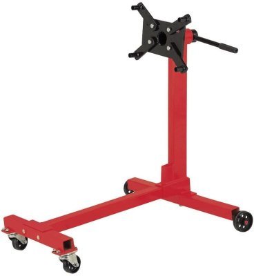 Držák - stojan na motor, nosnost 450 kg