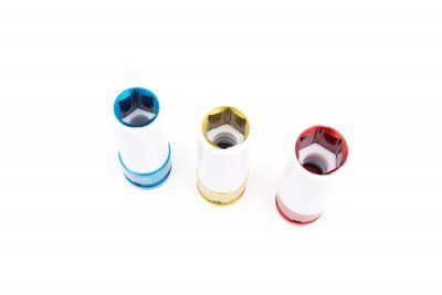 Úderové hlavice 1/2", 17 - 21 mm, s krytkou na ALU kola, sada 3 ks - ASTA