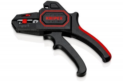 Odizolovací kleště samonastavitelné 180 mm, pro průřez 0,2-6,0 mm2 - KNIPEX 12 62 180
