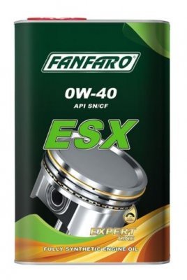 Motorový olej Fanfaro ESX 0W-40, 1L