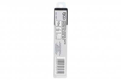 Náhradní čepele pro odlamovací nůž, 18 mm, balení 10 kusů - BGS 7971