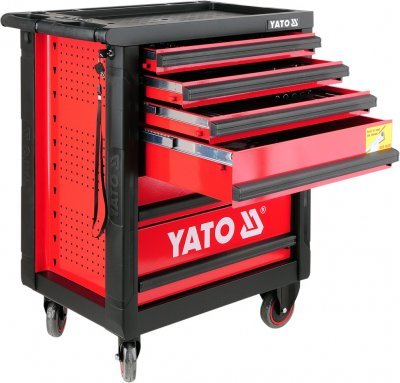 Dílenský vozík s nářadím 177 kusů YATO YT-5530