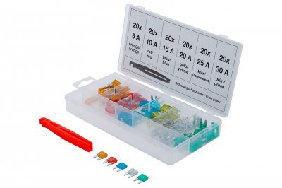 Pojistná mini sada 121 dílů - BGS 8109