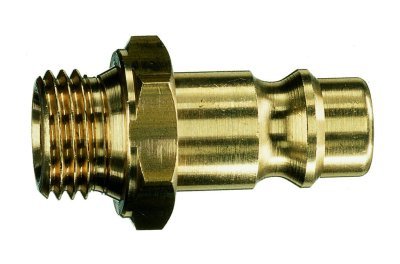 Rychlospojka vzduchová - samec, vnější závit 3/8", mosazná
