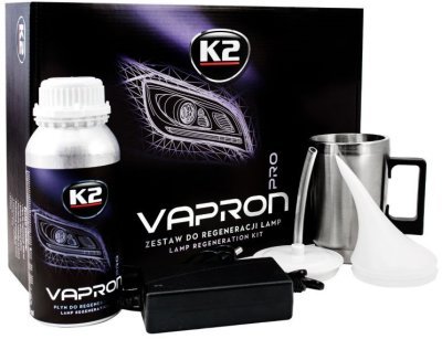 K2 VAPRON Pro - Profesionální sada na renovaci světlometů