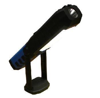 Dílenská LED svítilna, lampa s akumulátorem 230/12V
