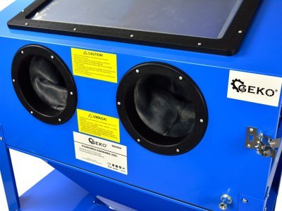 Pískovací box, pískovačka, objem 220 litrů, s příslušenstvím