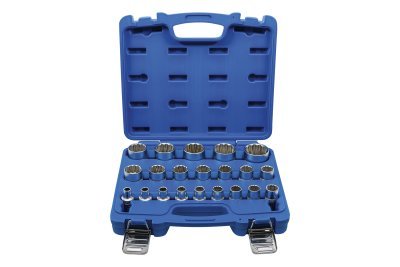 Hlavice nástrčné 1/2" 8-36 mm, sada 21 dílů - BGS 2267