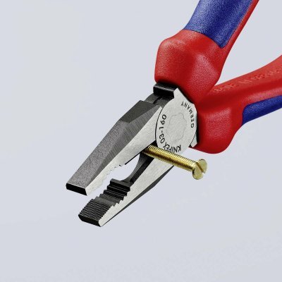 Kleště kombinované 160, potah PVC - KNIPEX 0302160
