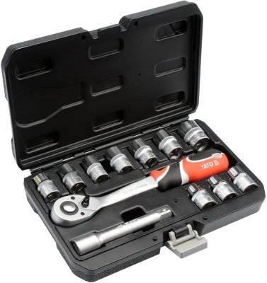 Gola sada 1/2", 12 kusů YATO YT-38671