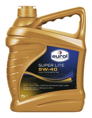 Motorový olej EUROL Super Lite 5W-40 A3/B4, 4L
