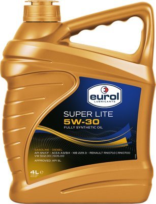 Motorový olej EUROL Super Lite 5W-30 A3/B4, 4L