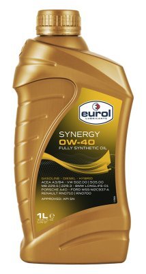 Motorový olej EUROL Synergy 0W-40 A3/B4, 1L