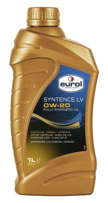 Motorový olej EUROL Syntence LV 0W-20 LL, 1L