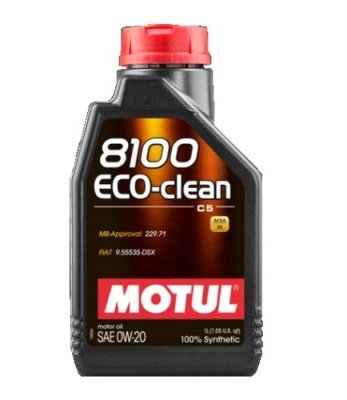 Motorový olej Motul 8100 ECO-CLEAN 0W-20, 1L