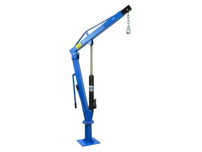 Dílenský jeřáb hydraulický 1 t, otočný skládací