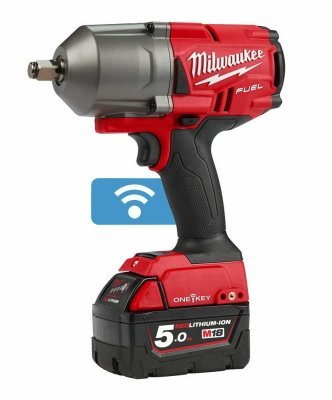 Milwaukee M18ONEFHIWF12-502X - M18 FUEL™ ONE-KEY™ ½″ rázový utahovák s pojistným kroužkem 4933459727