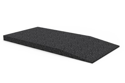Nájezdová rampa 50 mm gumová, pro nůžkové a sloupové zvedáky