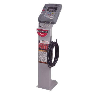 Stojanový automatický pneuhustič HJ931BD-LX, s hákem na hadici, pro nákladní vozidla