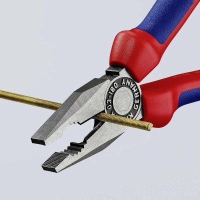 Kleště kombinované 180, potah PVC - KNIPEX 0302180