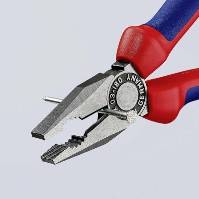 Kleště kombinované 180, potah PVC - KNIPEX 0302180
