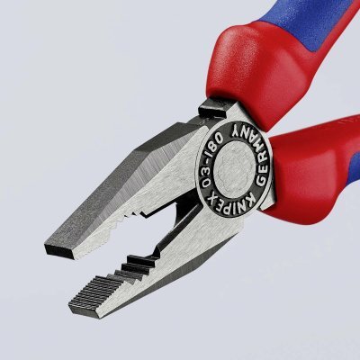 Kleště kombinované 180, potah PVC - KNIPEX 0302180