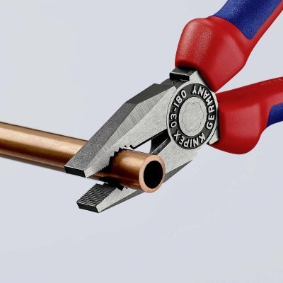 Kleště kombinované 180, potah PVC - KNIPEX 0302180