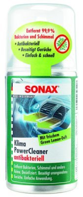 SONAX Antibakteriální čistič klimatizace, 100ml - Green Lemon