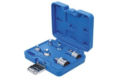 Redukce čtyřhrany 1/4", 3/8", 1/2", 3/4", různé adaptéry, sada 6 ks - BGS 199