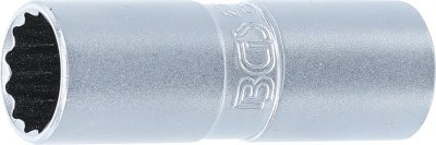 Hlavice na zapalovací svíčky 1/2" 16 mm, 12hranná, s vnitřní gumou - BGS 2385