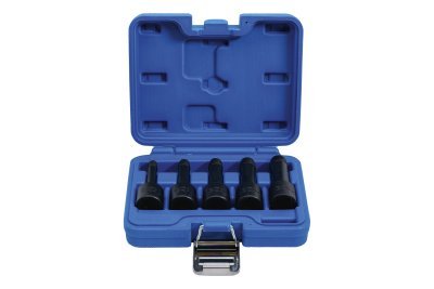 Vytahováky poškozených imbusových šroubů, vel. 8-16 mm, sada 5 ks - BGS 5261