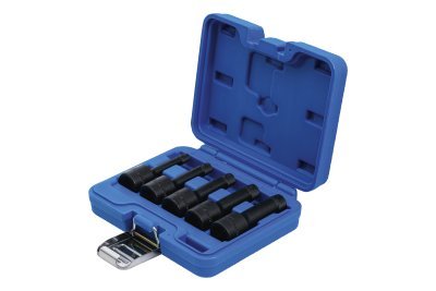 Vytahováky poškozených imbusových šroubů, vel. 8-16 mm, sada 5 ks - BGS 5261