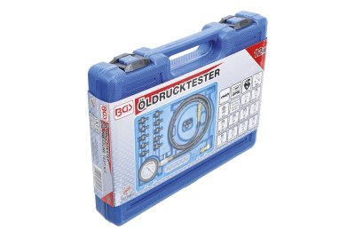 Měřič tlaku oleje motoru, v kufříku - BGS 8007