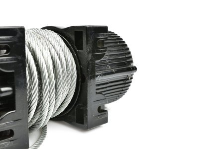 Elektrický lanový naviják 1500 W/12 V, max zatížení 2 t, pro čtyřkolky - GEKO