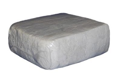 Čistící hadry, bílý textil 10kg- bavlna