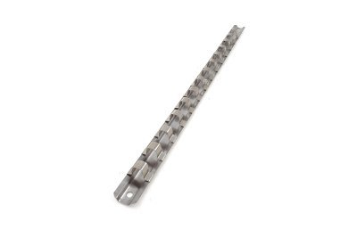 Držák na hlavice 3/8", 15 klipů, „lišta na ořechy"