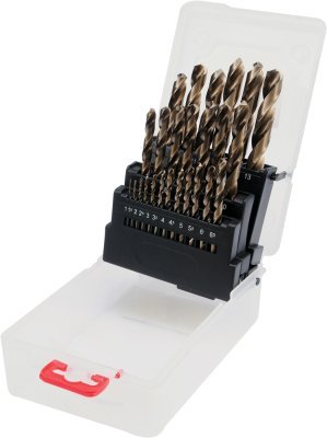 Sada vrtáků do kovu CO-HSS 25 kusů 1-13 mm YATO YT-41605