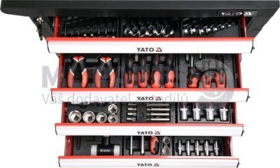 Dílenský vozík se 177 kusy nářadí YATO YT-553000