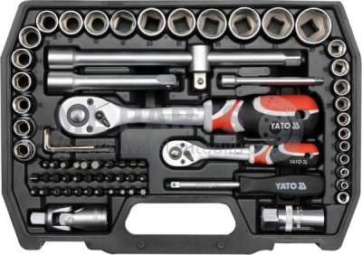 Gola sada 1/2" 1/4" 72 kusů YATO YT-38782