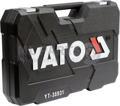 Gola sada v kufru 1/4", 3/8", 1/2" 173 kusů YATO YT-38931